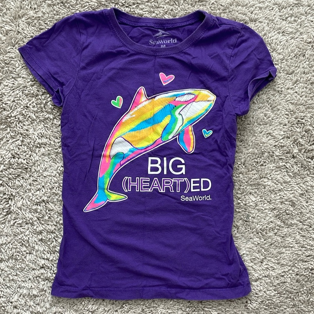 👶🏻5/$10👶🏻 Girls Seaworld Shirt